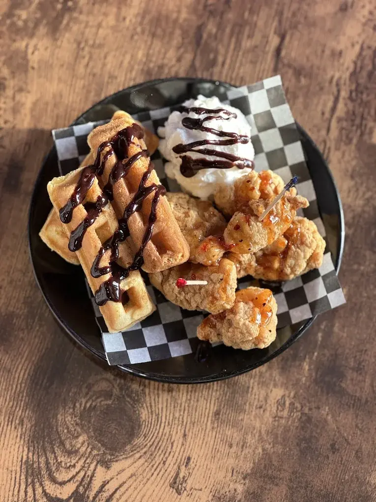 Caramel Pumpkin Milk Tea at Gentea Bubble Tea Cafe in Leduc, AB